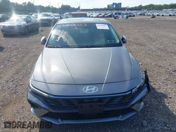 2024 Hyundai Elantra SEL with VIN KMHLS4DG4RU694067, listed as a IAAI auction lot 43202023 with 17,941 mi miles and . Bid and sale history available at DreamBid. Image 12.