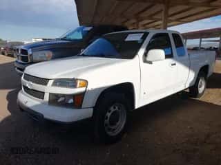 2009 Chevrolet Colorado Work Truck with VIN 1GCCS19E598156352, listed as a IAAI auction lot 43514725 with 87,022 mi miles and . Bid and sale history available at DreamBid. Image 2.