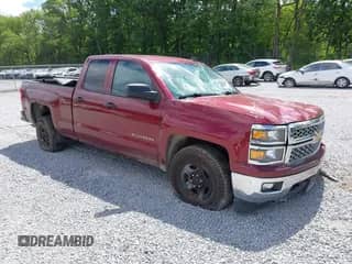 2014 Chevrolet Silverado 1500 LT with VIN 1GCVKREC5EZ414899, listed as a IAAI auction lot 42771571 with 127,037 mi miles and . Bid and sale history available at DreamBid. Image 1.