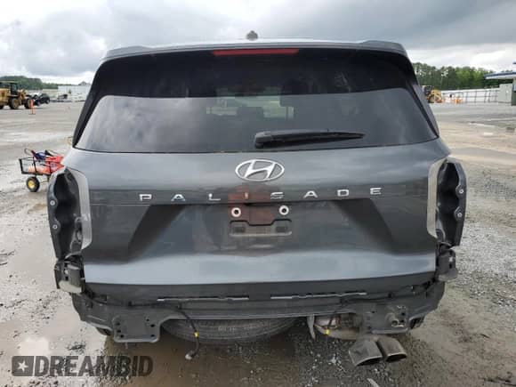 2022 Hyundai Palisade SE with VIN KM8R14HE6NU474302, listed as a Copart auction lot 60425445 with 61,402 mi miles and Salvage title. Bid and sale history available at DreamBid. Image 6.
