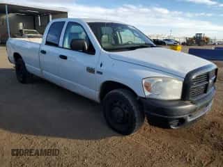 2008 Dodge 2500 ST with VIN 3D7KR28D28G190169, listed as a Copart auction lot 82251075 with 231,736 mi miles and Salvage title. Bid and sale history available at DreamBid. Image 4.