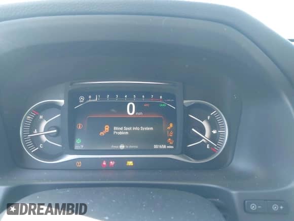 2023 Honda Passport EX-L with VIN 5FNYF8H50PB036640, listed as a IAAI auction lot 42536022 with 1,658 mi miles and . Bid and sale history available at DreamBid. Image 7.
