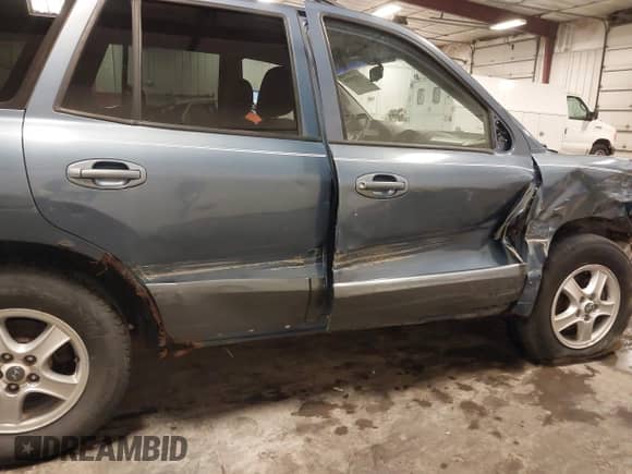 2002 Hyundai Santa Fe GLS with VIN KM8SC73D02U244102, listed as a IAAI auction lot 43325059 with 165,904 mi miles and . Bid and sale history available at DreamBid. Image 19.