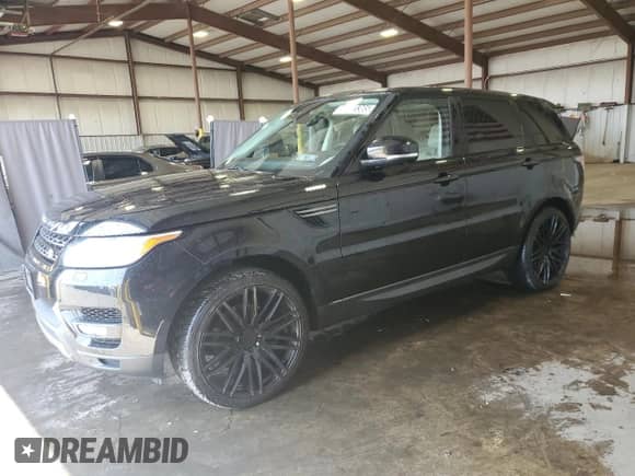 2015 Land Rover Range Rover Sport HSE with VIN SALWG2VFXFA626861, listed as a Copart auction lot 68641365 with 84,435 mi miles and Clean title. Bid and sale history available at DreamBid. Image 1.