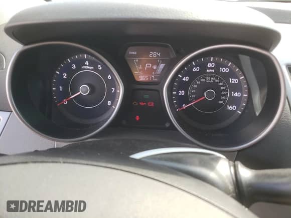 2015 Hyundai Elantra SE with VIN 5NPDH4AE5FH646884, listed as a Copart auction lot 70193815 with 96,517 mi miles and Salvage title. Bid and sale history available at DreamBid. Image 9.