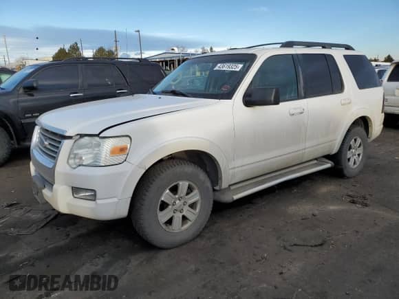 2010 Ford Explorer with VIN 1FMEU7D81AUA37115, listed as a Copart auction lot 43619325 with 159,683 mi miles and Clean title. Bid and sale history available at DreamBid. Image 1.