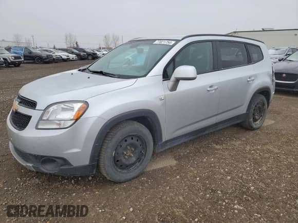 2012 Chevrolet Orlando 1LT с VIN KL77P2EM1CK550055, выставлен на аукционе Copart как лот 77021754 с пробегом 127 987 миль миль и Списание • Salvage title. История ставок и продаж доступна на DreamBid. Изображение 1.