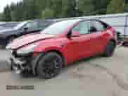 2021 Tesla Model Y Long Range with VIN 5YJYGAEE2MF215721, listed as a Copart auction lot 84570055 with 42,763 mi miles and Salvage title. Bid and sale history available at DreamBid. Image 1.