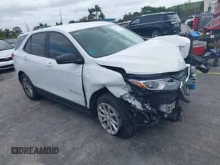 2020 Chevrolet Equinox LS с VIN 3GNAXHEV6LS617524, выставлен на аукционе IAAI как лот 40628874 с пробегом 143 493 миль миль и . История ставок и продаж доступна на DreamBid. Изображение 1.