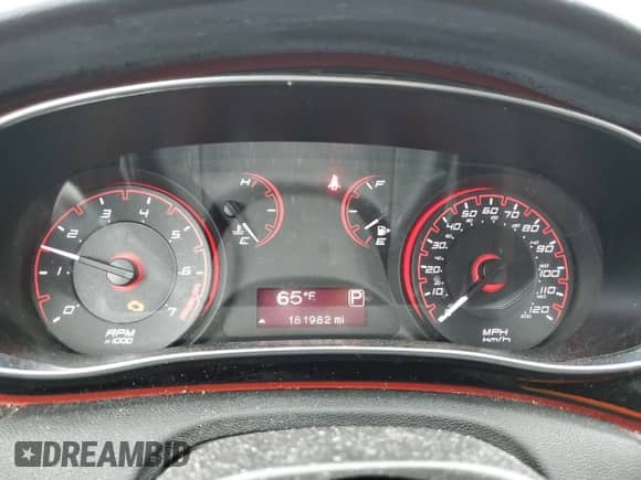 2015 Dodge Dart SXT with VIN 1C3CDFBB9FD330695, listed as a Copart auction lot 80664595 with 181,982 mi miles and Salvage title. Bid and sale history available at DreamBid. Image 9.