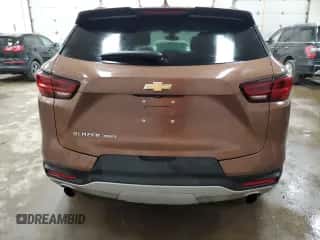 2023 Chevrolet Blazer LT с VIN 3GNKBHR47PS223489, выставлен на аукционе Copart как лот 80429565 с пробегом 45 169 миль миль и Чистый • Clean title. История ставок и продаж доступна на DreamBid. Изображение 6.