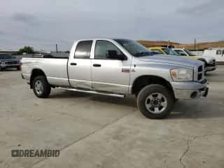 2008 Dodge 3500 Laramie with VIN 3D7MX38A18G121760, listed as a Copart auction lot 79282864 with 201,363 mi miles and Salvage title. Bid and sale history available at DreamBid. Image 4.