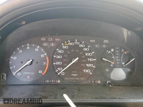 1991 Honda Accord with VIN 1HGCB7662MA056308, listed as a Copart auction lot 69861675 with 351,712 mi miles and Salvage title. Bid and sale history available at DreamBid. Image 9.