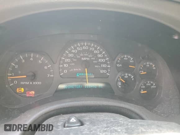 2003 Chevrolet TrailBlazer LT с VIN 1GNDT13S932286359, выставлен на аукционе Copart как лот 81454575 с пробегом 118 492 миль миль и Списание • Salvage title. История ставок и продаж доступна на DreamBid. Изображение 9.