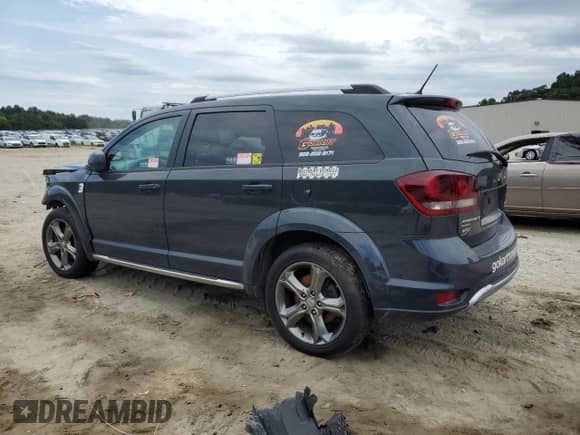 2017 Dodge Journey Crossroad Plus with VIN 3C4PDDGG2HT578810, listed as a Copart auction lot 64097045 with 256,113 mi miles and Salvage title. Bid and sale history available at DreamBid. Image 2.