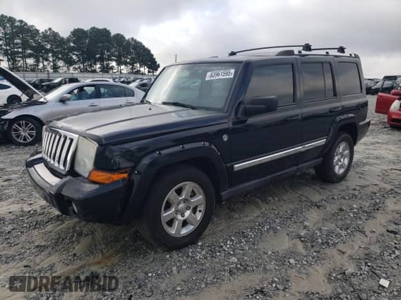2006 Jeep Commander Limited с VIN 1J8HG58256C212071, выставлен на аукционе Copart как лот 83961595 с пробегом 191 369 миль миль и Списание • Salvage title. История ставок и продаж доступна на DreamBid. Изображение 1.