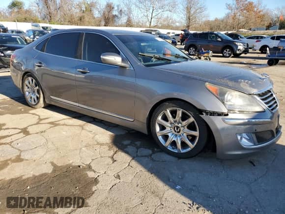 2011 Hyundai Equus Signature с VIN KMHGH4JF8BU033692, выставлен на аукционе Copart как лот 80219634 с пробегом 154 416 миль миль и Списание • Salvage title. История ставок и продаж доступна на DreamBid. Изображение 4.