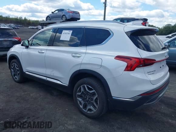 2022 Hyundai Santa Fe Limited with VIN 5NMS4DAL3NH413678, listed as a IAAI auction lot 43101563 with 46,241 mi miles and . Bid and sale history available at DreamBid. Image 3.