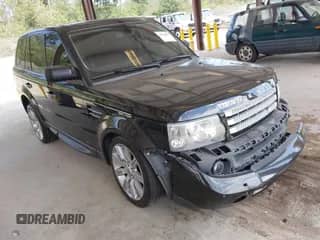 2007 Land Rover Range Rover Sport SC with VIN SALSH23497A110098, listed as a IAAI auction lot 42524882 with 125,065 mi miles and . Bid and sale history available at DreamBid. Image 1.