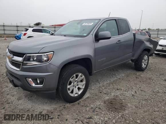2019 Chevrolet Colorado 2WD LT with VIN 1GCHSCEA0K1319542, listed as a Copart auction lot 58720025 with 30,308 mi miles and Salvage title. Bid and sale history available at DreamBid. Image 1.