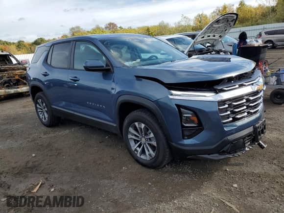 2026 Chevrolet Equinox AWD LT z VIN 3GNAXPEG6TL170215, wystawiony jako Copart lot #86158945 z przebiegiem 2 566 mil mil oraz Szkoda całkowita • Salvage title. Historia ofert i sprzedaży dostępna na DreamBid. Obrazek 4.