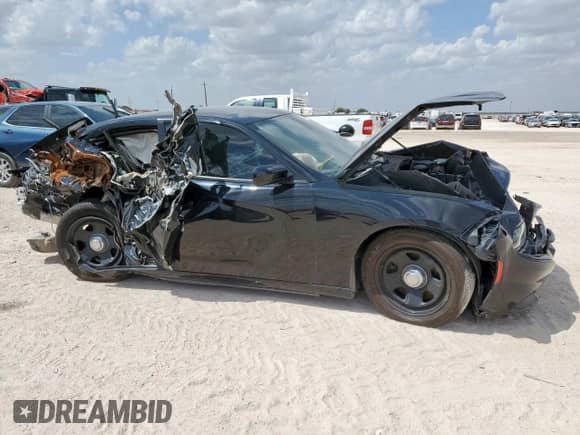 2021 Dodge Charger Police z VIN 2C3CDXAT5MH684620, wystawiony jako Copart lot #70701895 z przebiegiem 73 175 mil mil oraz Szkoda całkowita • Salvage title. Historia ofert i sprzedaży dostępna na DreamBid. Obrazek 4.