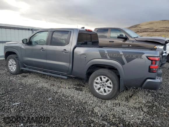 2023 Nissan Frontier SV with VIN 1N6ED1FK4PN631238, listed as a Copart auction lot 43640525 with 26,974 mi miles and Salvage title. Bid and sale history available at DreamBid. Image 2.