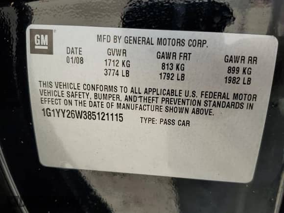 2008 Chevrolet Corvette with VIN 1G1YY26W385121115, listed as a Copart auction lot 74684224 with Not provided miles and Salvage title. Bid and sale history available at DreamBid. Image 13.
