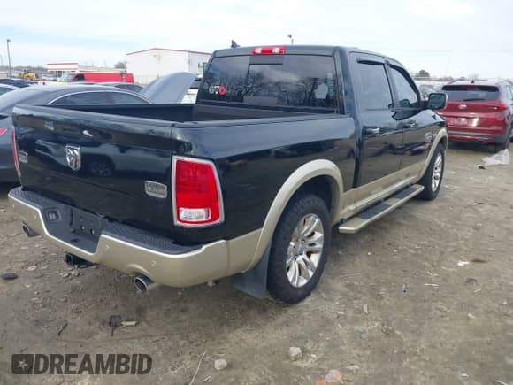 2016 Ram 1500 Longhorn Limited with VIN 1C6RR6PT2GS148642, listed as a IAAI auction lot 41389278 with 119,278 mi miles and . Bid and sale history available at DreamBid. Image 4.