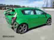 2015 Chevrolet Sonic RS with VIN 1G1JG6SB0F4113667, listed as a Copart auction lot 83773864 with Not provided miles and Salvage title. Bid and sale history available at DreamBid. Image 3.