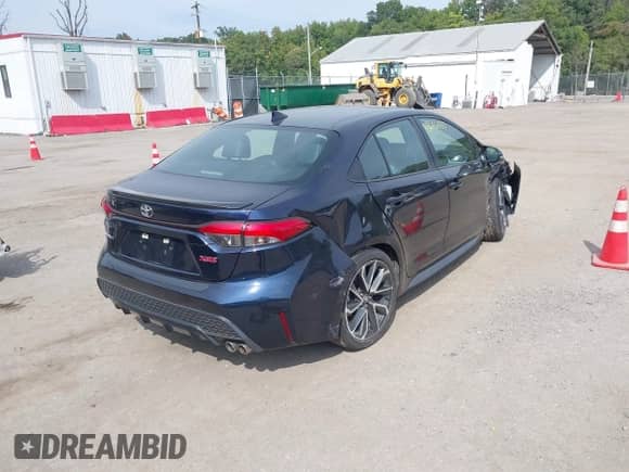 2020 Toyota Corolla XSE с VIN 5YFT4RCE0LP025407, выставлен на аукционе IAAI как лот 43296833 с пробегом 22 393 миль миль и . История ставок и продаж доступна на DreamBid. Изображение 4.