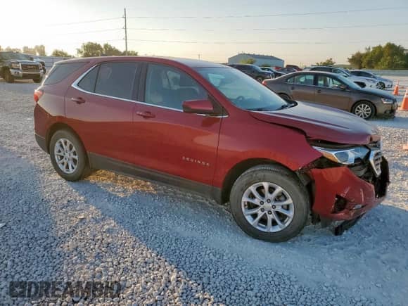 2020 Chevrolet Equinox LT with VIN 3GNAXKEV5LL191011, listed as a Copart auction lot 71119535 with 65,957 mi miles and Clean title. Bid and sale history available at DreamBid. Image 4.