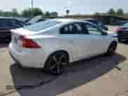 2014 Volvo S60 T6 with VIN YV1902FH9E2289403, listed as a Copart auction lot 62360975 with 185,473 mi miles and Salvage title. Bid and sale history available at DreamBid. Image 3.