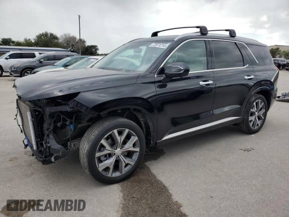 2022 Hyundai Palisade Limited с VIN KM8R54HE5NU336741, выставлен на аукционе Copart как лот 72571214 с пробегом 39 393 миль миль и Списание • Salvage title. История ставок и продаж доступна на DreamBid. Изображение 1.