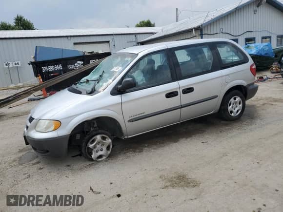 2001 Dodge Caravan SE with VIN 1B4GP253X1B241012, listed as a Copart auction lot 67477705 with Not provided miles and Salvage title. Bid and sale history available at DreamBid. Image 1.
