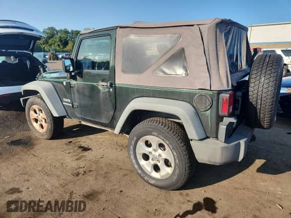 2012 Jeep Wrangler Sport with VIN 1C4AJWAGXCL110511, listed as a Copart auction lot 80013445 with 171,677 mi miles and Clean title. Bid and sale history available at DreamBid. Image 2.