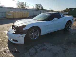 2008 Chevrolet Corvette with VIN 1G1YY26W985134306, listed as a Copart auction lot 73752444 with 94,218 mi miles and Salvage title. Bid and sale history available at DreamBid. Image 1.