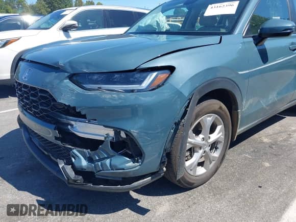 2024 Honda HR-V LX with VIN 3CZRZ2H36RM781277, listed as a IAAI auction lot 43162396 with 19,899 mi miles and . Bid and sale history available at DreamBid. Image 6.