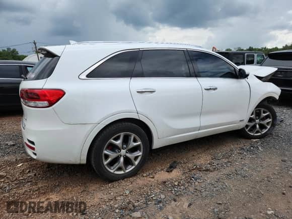 2018 Kia Sorento SX z VIN 5XYPKDA52JG377483, wystawiony jako Copart lot #63124635 z przebiegiem 125 691 mil mil oraz Szkoda całkowita • Salvage title. Historia ofert i sprzedaży dostępna na DreamBid. Obrazek 3.