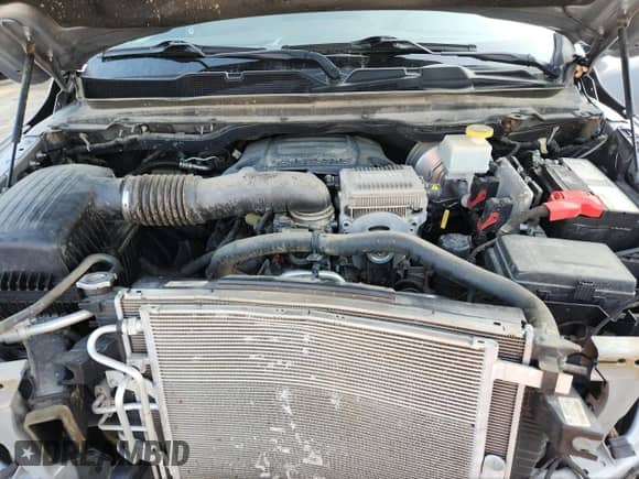 2020 Ram 1500 Longhorn with VIN 1C6SRFKT0LN388709, listed as a Copart auction lot 81114635 with 82,592 mi miles and Salvage title. Bid and sale history available at DreamBid. Image 11.