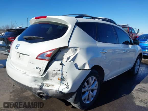 2011 Nissan Murano SL с VIN JN8AZ1MUXBW058151, выставлен на аукционе IAAI как лот 41321064 с пробегом 230 213 миль миль и . История ставок и продаж доступна на DreamBid. Изображение 6.