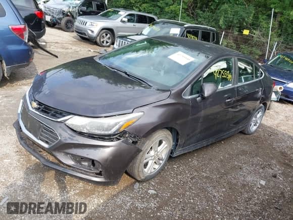 2017 Chevrolet Cruze LT with VIN 1G1BE5SM0H7264340, listed as a IAAI auction lot 42755540 with Not provided miles and . Bid and sale history available at DreamBid. Image 2.