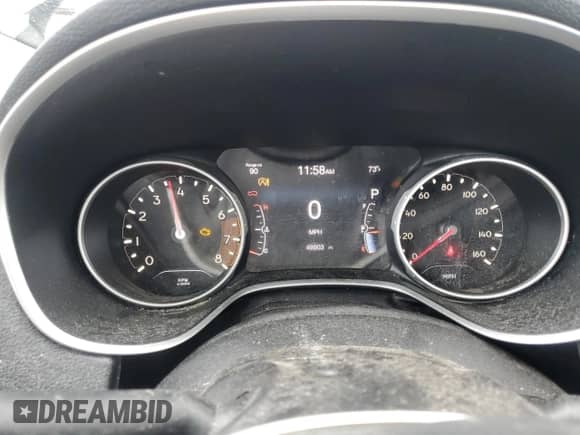 2019 Jeep Compass Latitude с VIN 3C4NJDBB7KT597114, выставлен на аукционе Copart как лот 81682435 с пробегом 49 903 миль миль и Списание • Salvage title. История ставок и продаж доступна на DreamBid. Изображение 9.
