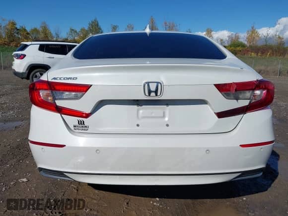 2021 Honda Accord EX-L z VIN 1HGCV1F51MA058370, wystawiony jako IAAI lot #43400790 z przebiegiem 75 117 mil mil oraz . Historia ofert i sprzedaży dostępna na DreamBid. Obrazek 16.
