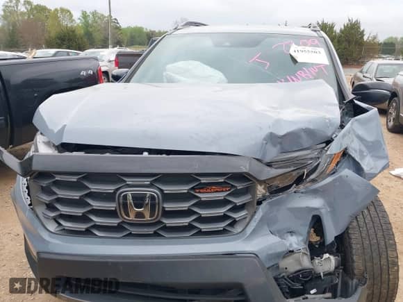 2023 Honda Passport TrailSport с VIN 5FNYF8H66PB032309, выставлен на аукционе IAAI как лот 41955503 с пробегом 29 278 миль миль и . История ставок и продаж доступна на DreamBid. Изображение 6.