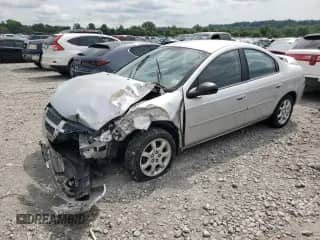 2003 Dodge Neon SXT with VIN 1B3ES56C33D197260, listed as a Copart auction lot 63993255 with Not provided miles and Salvage title. Bid and sale history available at DreamBid. Image 1.