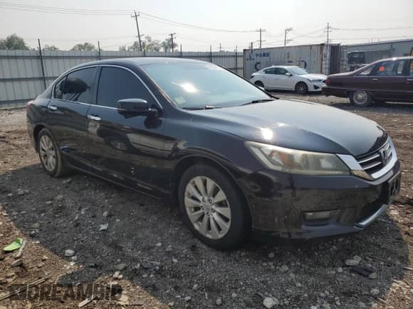 2014 Honda Accord EX z VIN 1HGCR2F72EA239037, wystawiony jako Copart lot #67085715 z przebiegiem 110 986 mil mil oraz Szkoda całkowita • Salvage title. Historia ofert i sprzedaży dostępna na DreamBid. Obrazek 4.