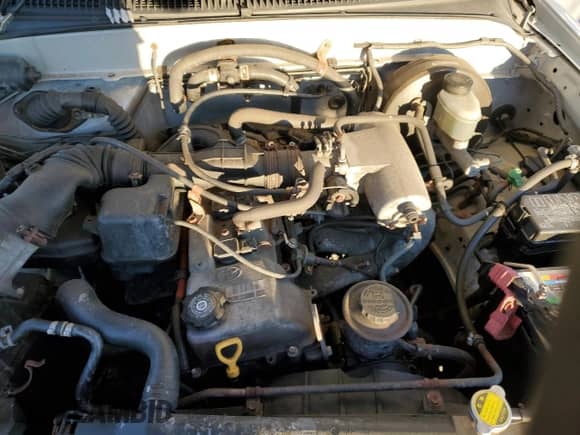 2003 Toyota Tacoma with VIN 5TENL42NX3Z150327, listed as a Copart auction lot 41579785 with 187,714 mi miles and Salvage title. Bid and sale history available at DreamBid. Image 11.