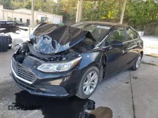 2019 Chevrolet Cruze LT with VIN 3G1BE6SM4KS543806, listed as a Copart auction lot 80850725 with 95,434 mi miles and Salvage title. Bid and sale history available at DreamBid. Image 1.