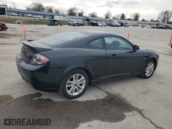 2008 Hyundai Tiburon GS with VIN KMHHM66D78U291813, listed as a Copart auction lot 82189404 with 103,272 mi miles and Clean title. Bid and sale history available at DreamBid. Image 3.